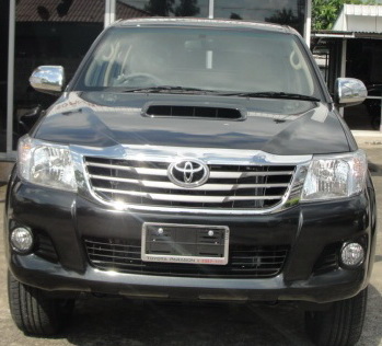 2012 Vigo Toyota Hilux front is redesigned. Available at Thailand top 4x4 delaer Jim Autos thailand