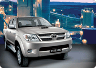 hilux 4x4  is as comfortable in city as it is offroad